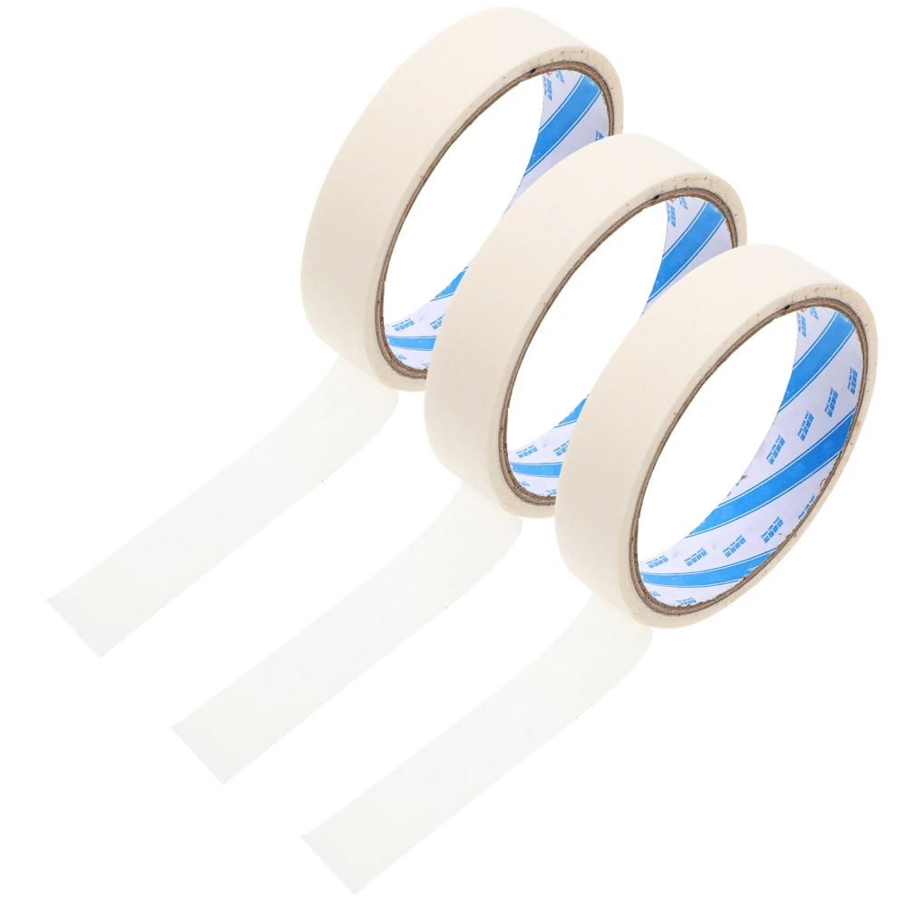 10pcs Masking Tapes Adhesive Tapes Drawing Tapes Students Writing Tapes