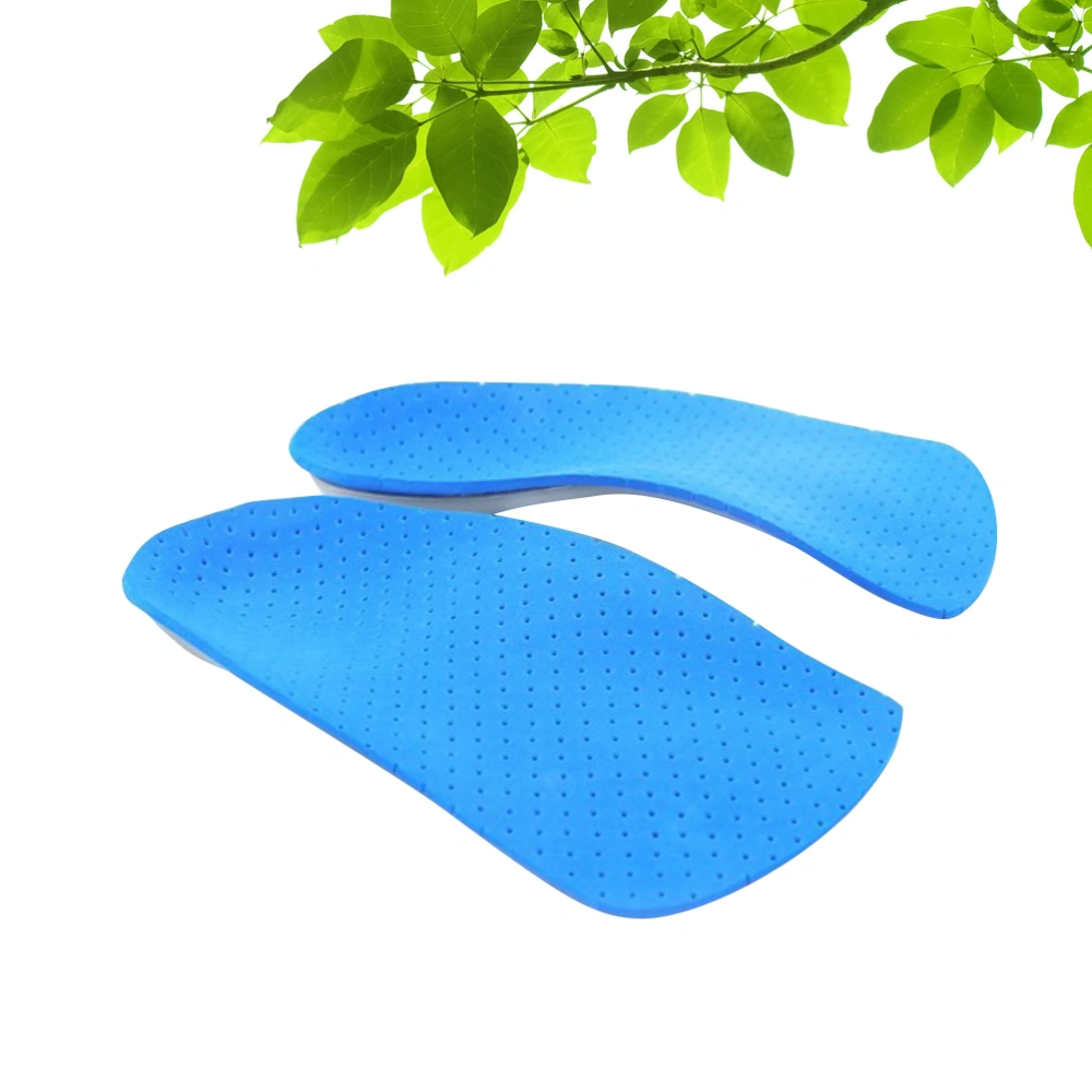 1 Pair Non-slip Arch Supports EVA Flatfoot Corrector Sports Half Insoles Foot Care Supplies for Women Men Size XL