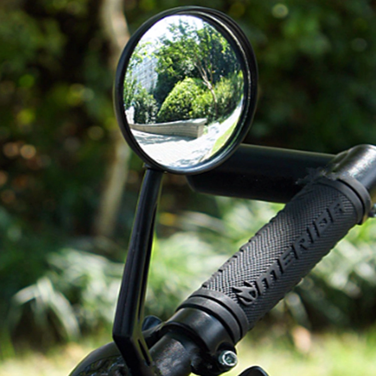 Adjustable Universal Handlebar Rearview Mirror 360° Rotate Bike Rear View Mirror for Mountain Road Bikes Cycling