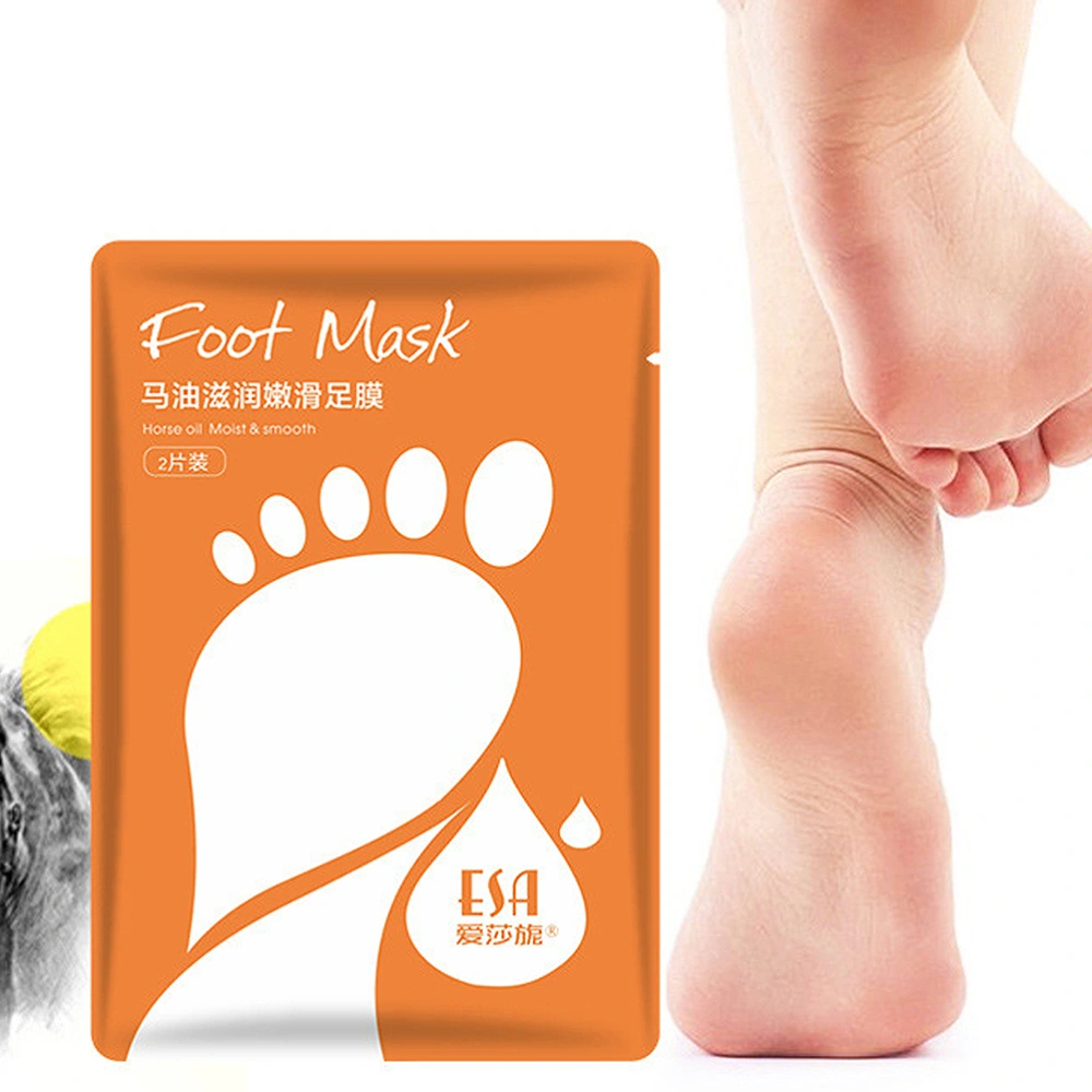 1 Set Exfoliating Foot Mask Repair Rough Heels for Getting Silky Feet