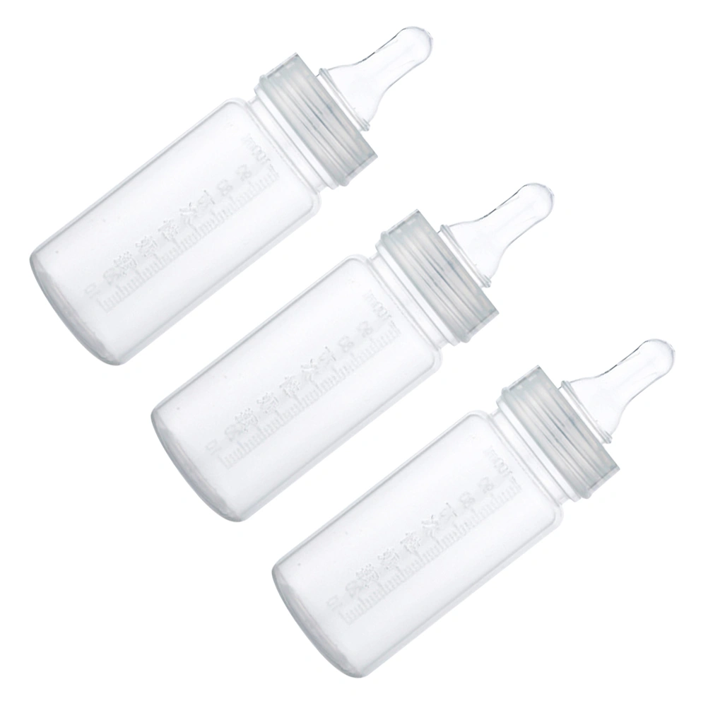 3pcs Disposable Baby Milk Bottle Once-off Milk Feeding Bottle Nursing Bottle