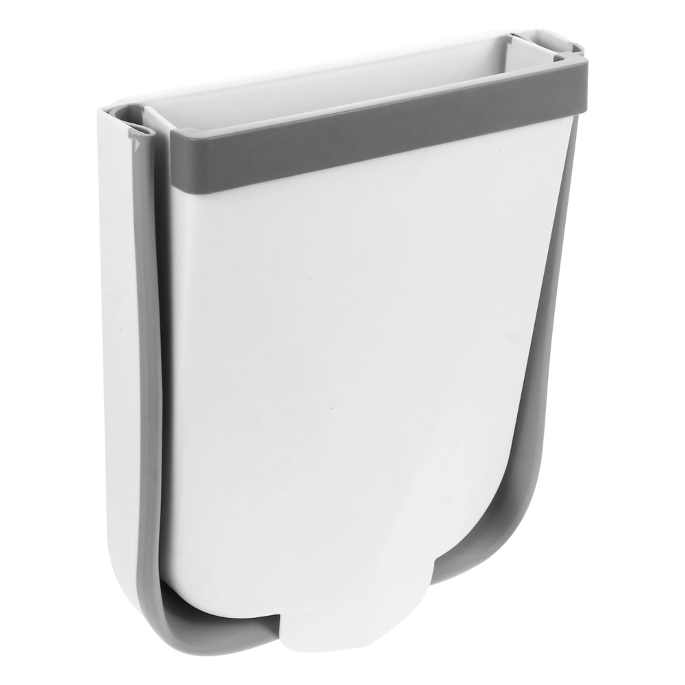 1Pc Hanging Trash Can Waste Bin Wall-mounted Recycling Garbage Container