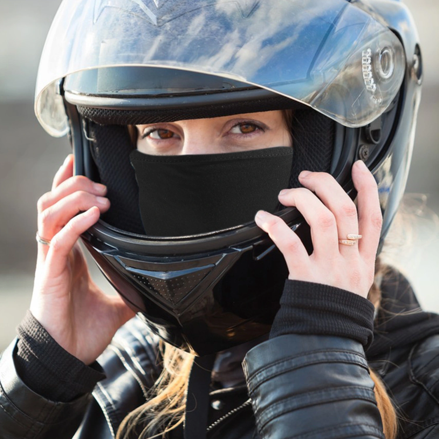 Balaclava Headwear Balaclava Motorcycle Head Cover for Cycling Skiing Riding