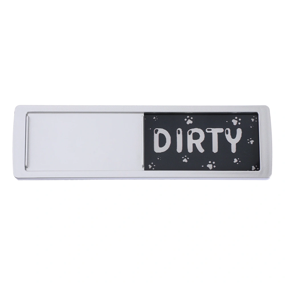 1pc Dishwasher Magnetic Clean Sign Simple Washing Machine Magnet Clean Indicator