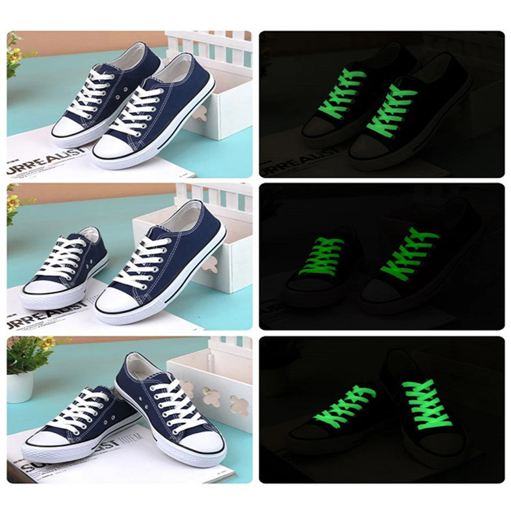 Luminous LED Shoelaces Fashion Light Up Casual Sneaker Shoe Laces Disco Party Night Glowing Sho