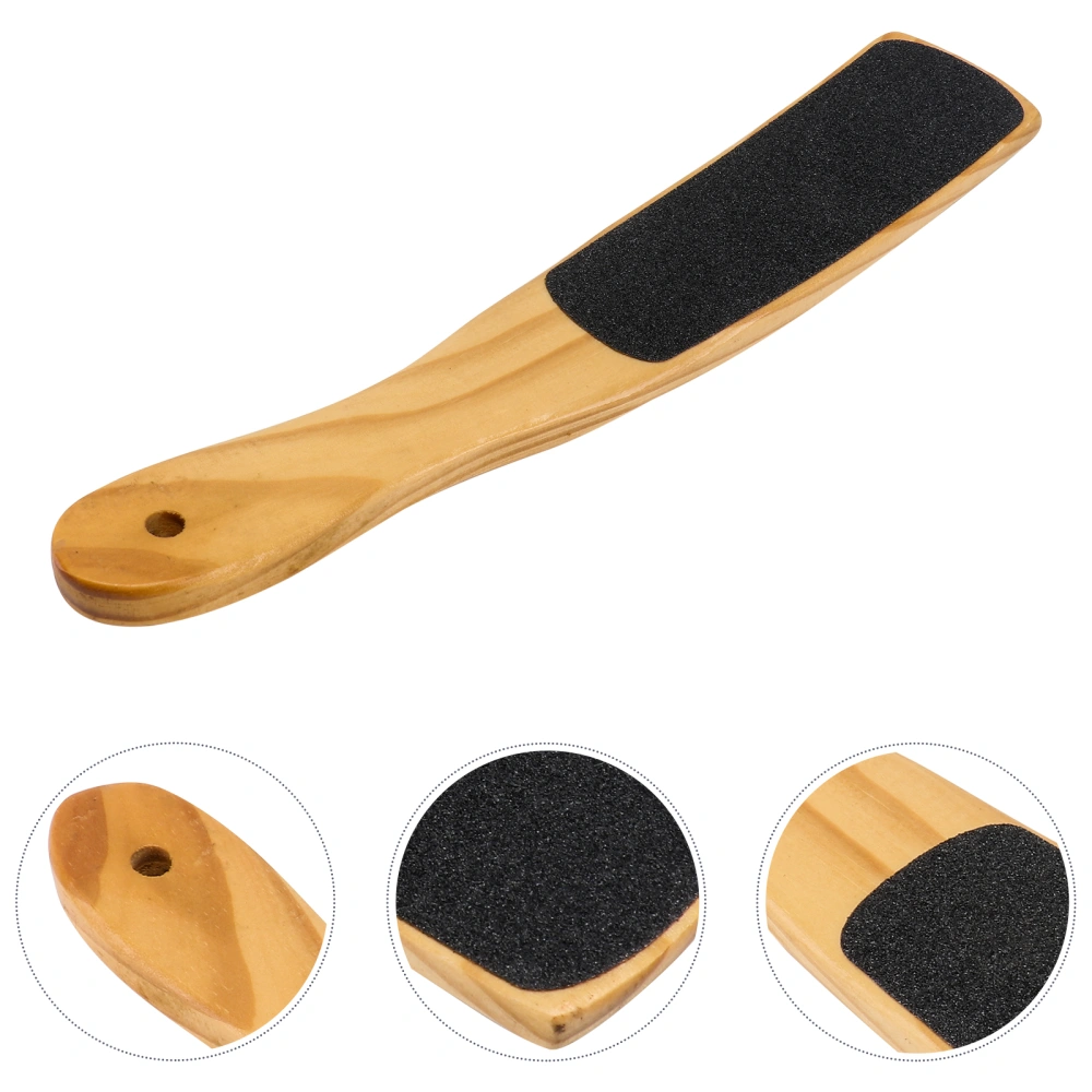 1pc Bamboo Foot Files Comfortable Callus Exfoliation Remover Professional Foot Scrubber for Women Men