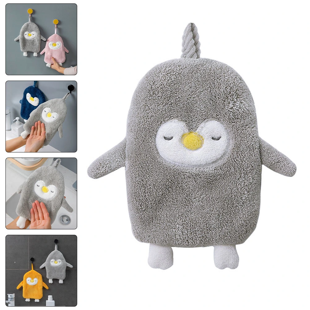 Hanging Hand Towel Drying Washcloth Ultra Thick Hanging Towel for Bathroom