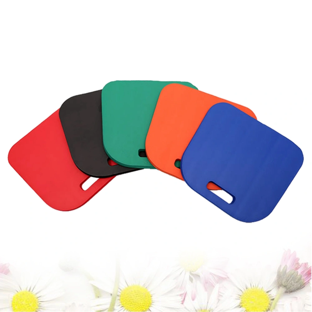 1 PC Garden Kneeling Pads Floor Kneeler Mat EVA Anti-slip Kneeler Portable Sports Mat for Gardening Yoga Pilates Fitness Exercise (Random Color)