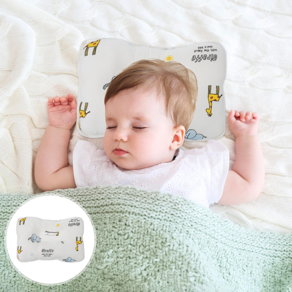 1pc Baby Head Neck Protective Cartoon Pillow Creative Baby Pillow Infant Pillow