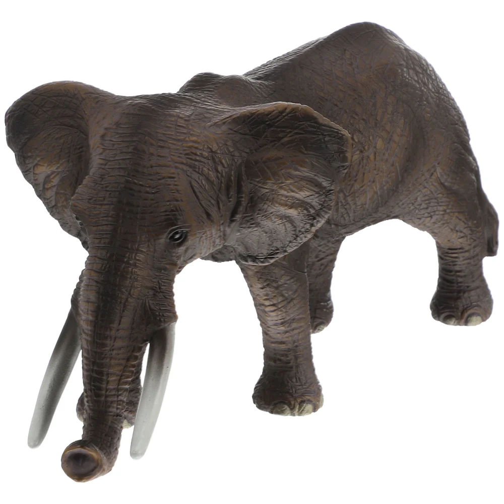 1Pc Simulation Elephant Model Toy Animal Figurine Model Kids Plaything Toy