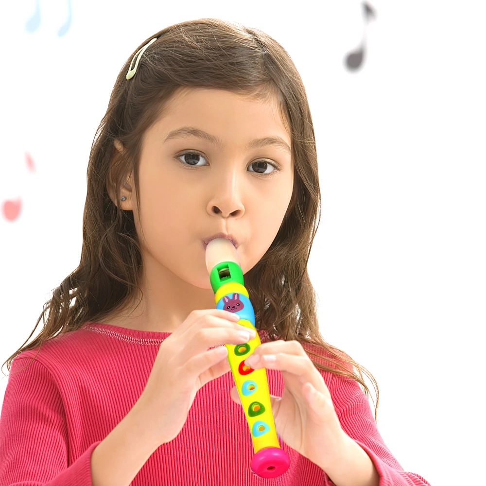 4 Pcs Flutes Musical Instruments Early Education Develop Recorders Musical Educational Toys for Kids