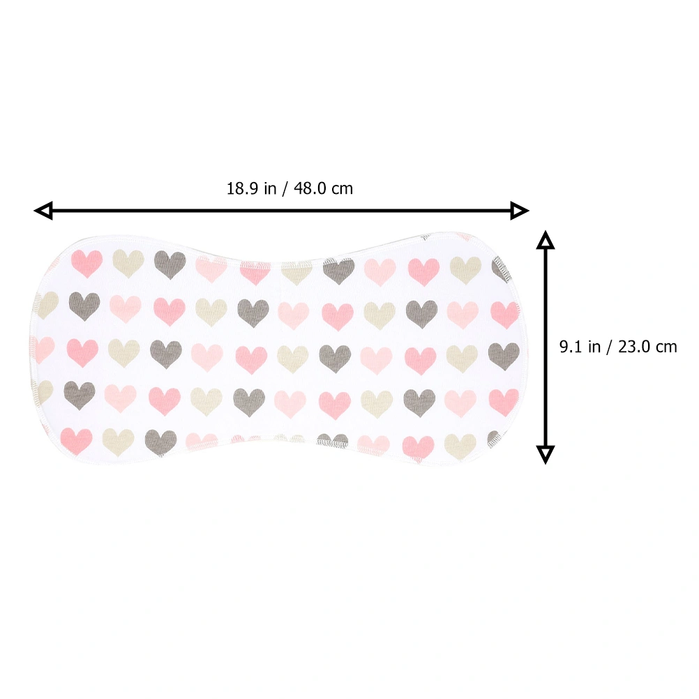 4Pcs Baby Infant Burp Cloths Bibs Newborn Cotton Bibs Towels Burping Cloths (Assorted Color)