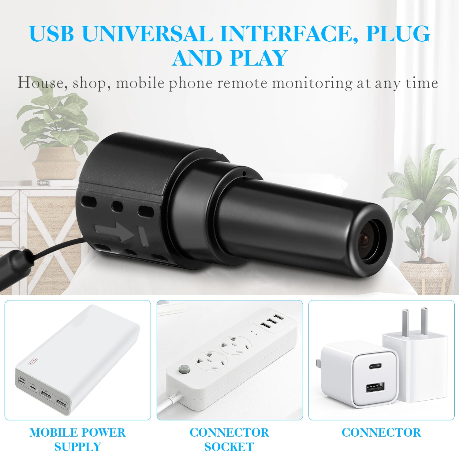 Security Camera Remote Camera High Definition Camera In House Camera Mobile Phone Control Camera