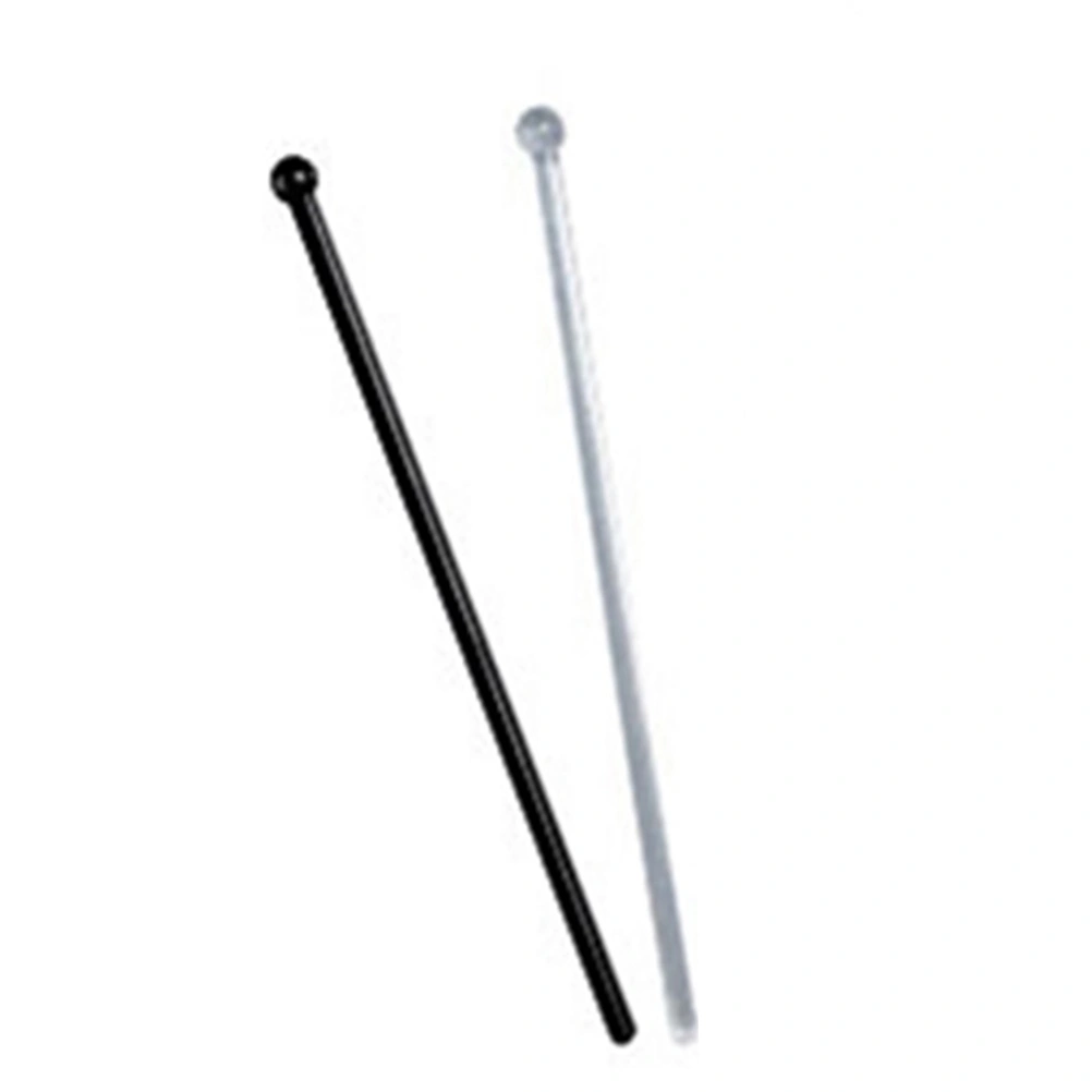 12PCS Plastic PVC Black Transparent Wine Stirring Stick Juice Stirring Stick Coffee Mixing Stick Beverage Stick Bar supplies