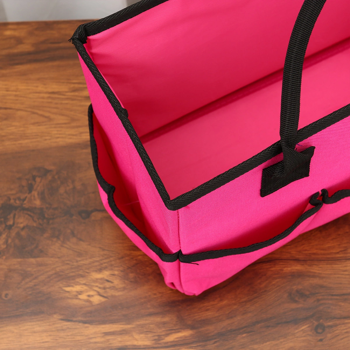 Practical Storage Handbag Multifunctional Storage Bag Useful Sundries Cosmetic Garden Pruning Tools Pouch for Daily Use (Pink)