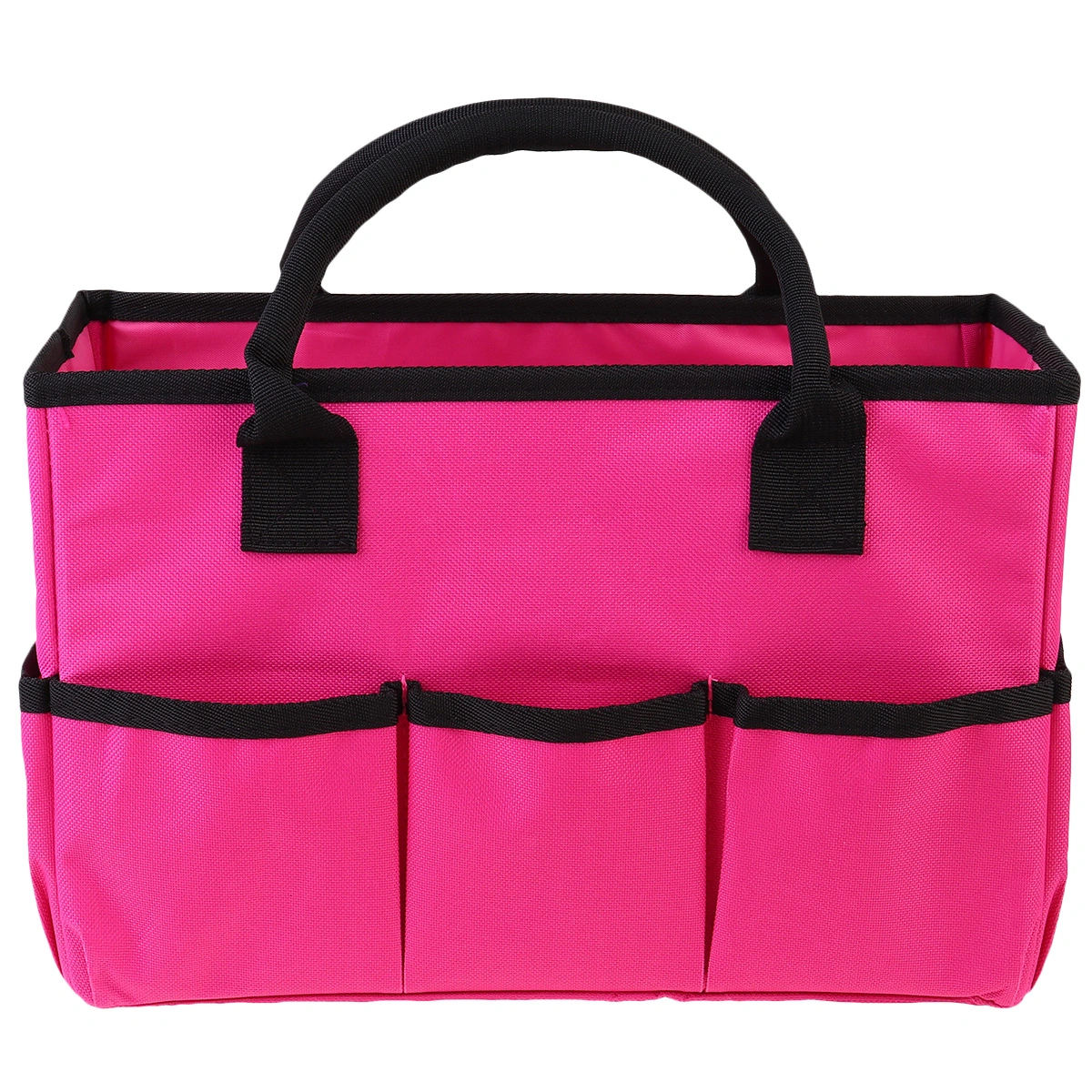 Practical Storage Handbag Multifunctional Storage Bag Useful Sundries Cosmetic Garden Pruning Tools Pouch for Daily Use (Pink)