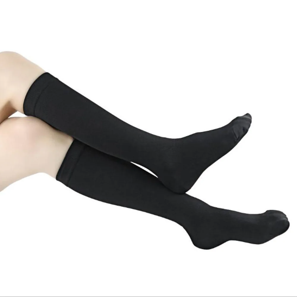 2 Pairs Unisex Sports Long Stocking Compression Knee High Socks Tube Socks