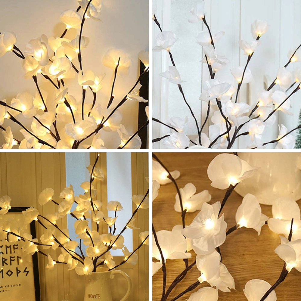 LED Lamp Branches Creative Simulation of Phalaenopsis Household Decorative Lamp