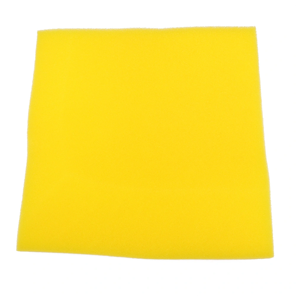 1Pc Durable Aquarium Cotton Filter Deodorant Slices Fish Tank Filtration Accessories for Home Shop(Yellow)