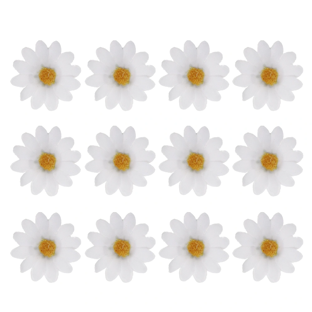 12pcs Flower Hair Clips Daisy Flower Barrettes Hair Accessory for Kids Girls