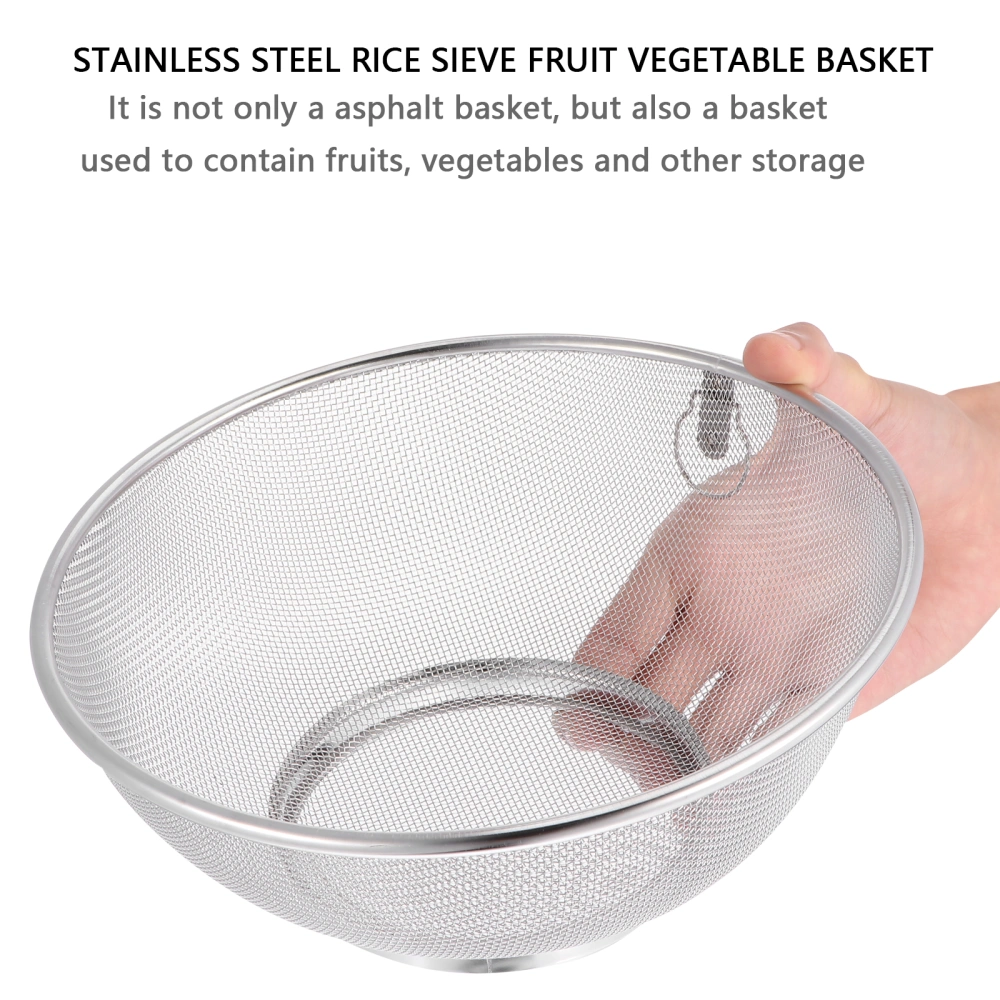 Professional Fruits Vegetable Strainer Rice Cleaning Washing Mixing Strainer