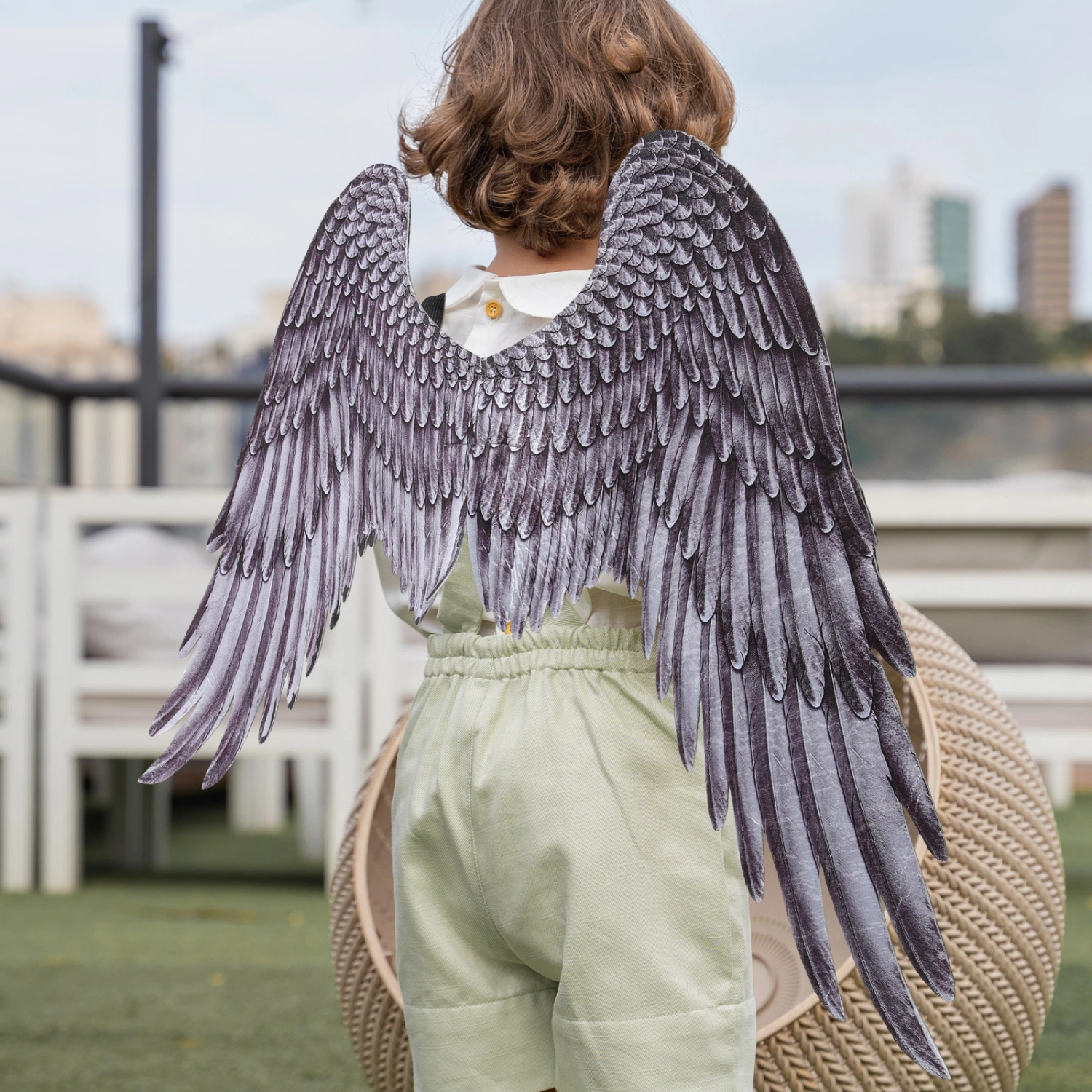 Angel Wing Halloween Wing Prop Cosplay Party Prop Stage Performance Halloween Costume Wing