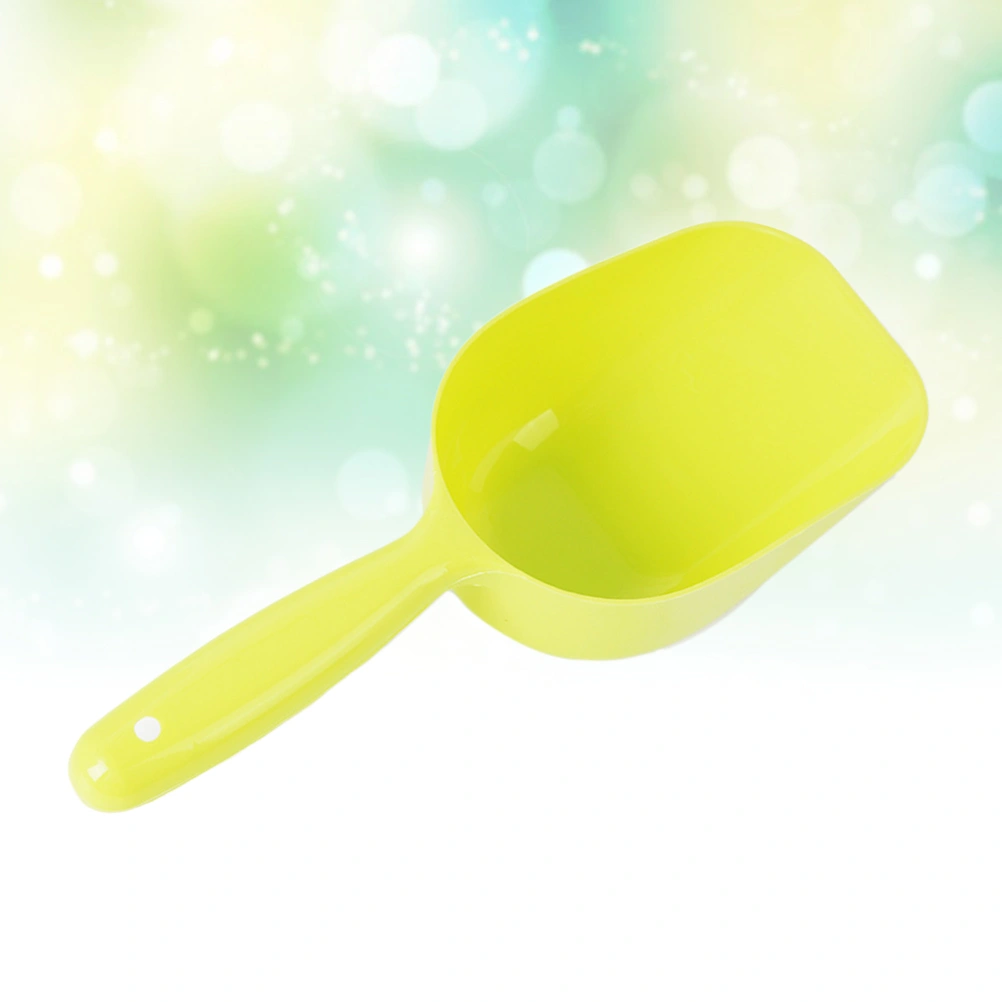 Pet Dog Cat Food Shovel Scoop Feeder Tool Pet Dog Cat Supplies (Random Color)