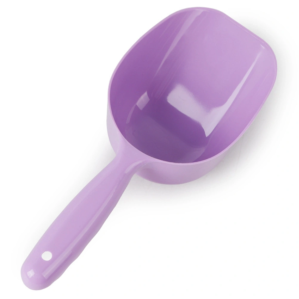 Pet Dog Cat Food Shovel Scoop Feeder Tool Pet Dog Cat Supplies (Random Color)
