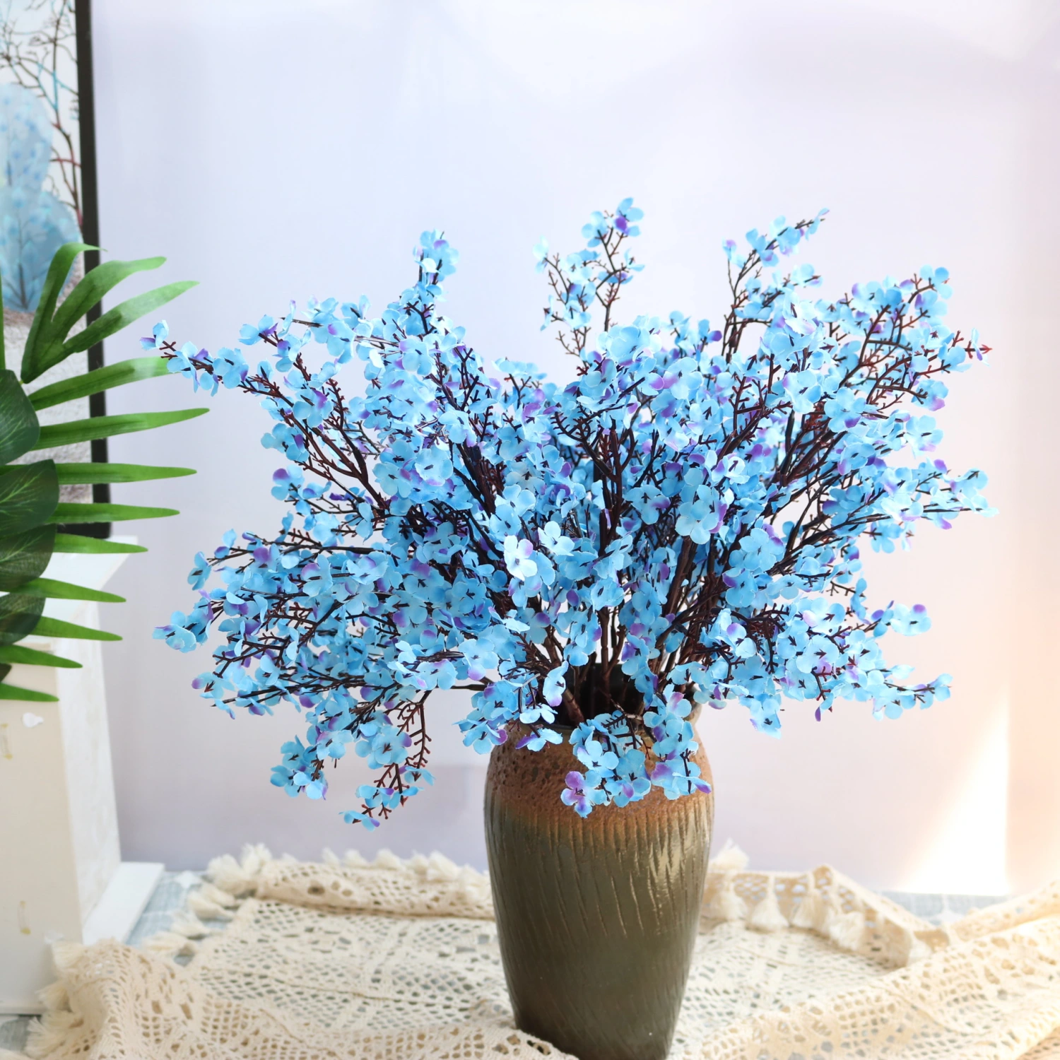 3Pcs Gypsophila Artificial Flowers Fake Babysbreath Lifelike Simulation Gypsophila Flower
