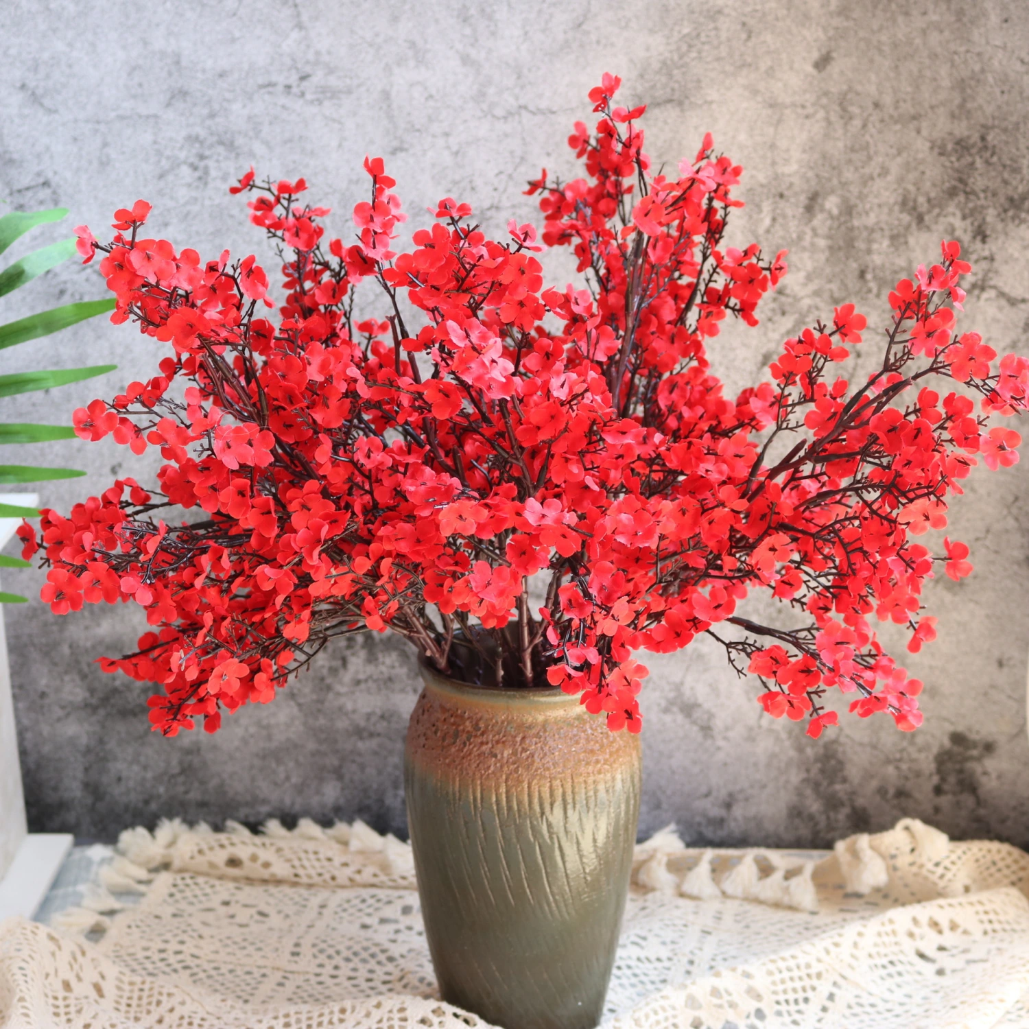 3Pcs Gypsophila Artificial Flowers Fake Babysbreath Lifelike Simulation Gypsophila Flower