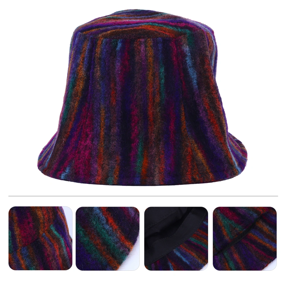 1pc Practical Bucket Hat Fisherman Hat Vintage Hat Fisherman for Lady