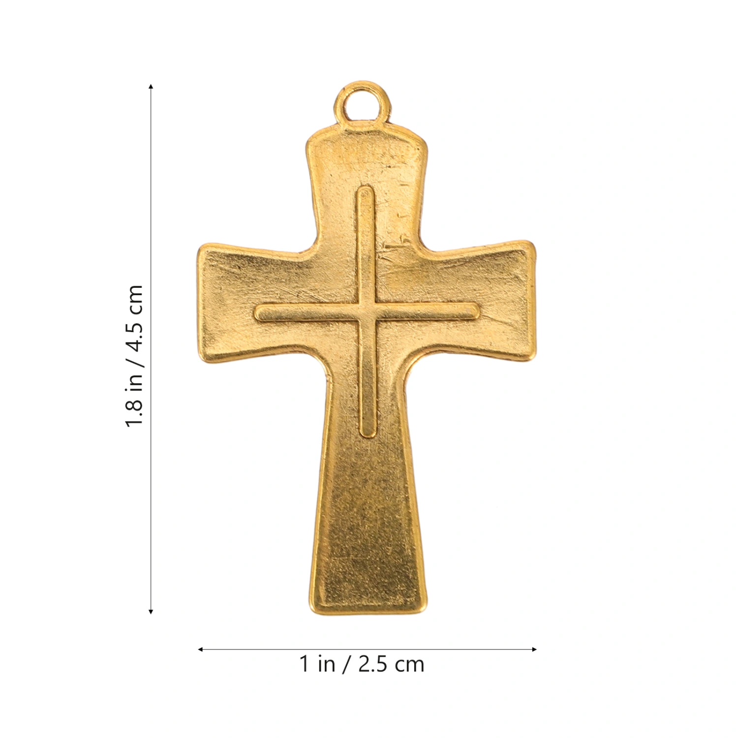 25Pcs Pretty Crosses Charms Chic Jewelry Pendant Charms Unique DIY Accessories
