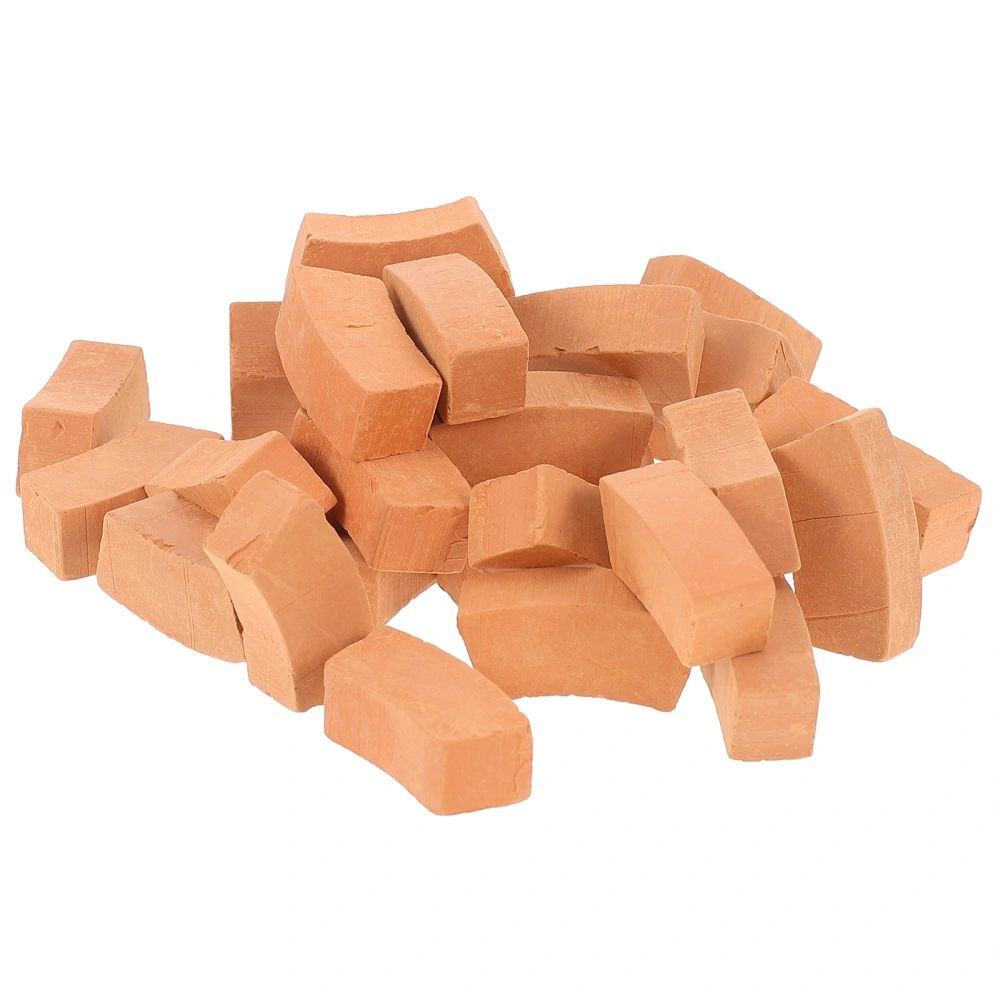 30pcs Miniature Bricks DIY Sand Table Brick Models Fake Bricks Kids DIY Brick