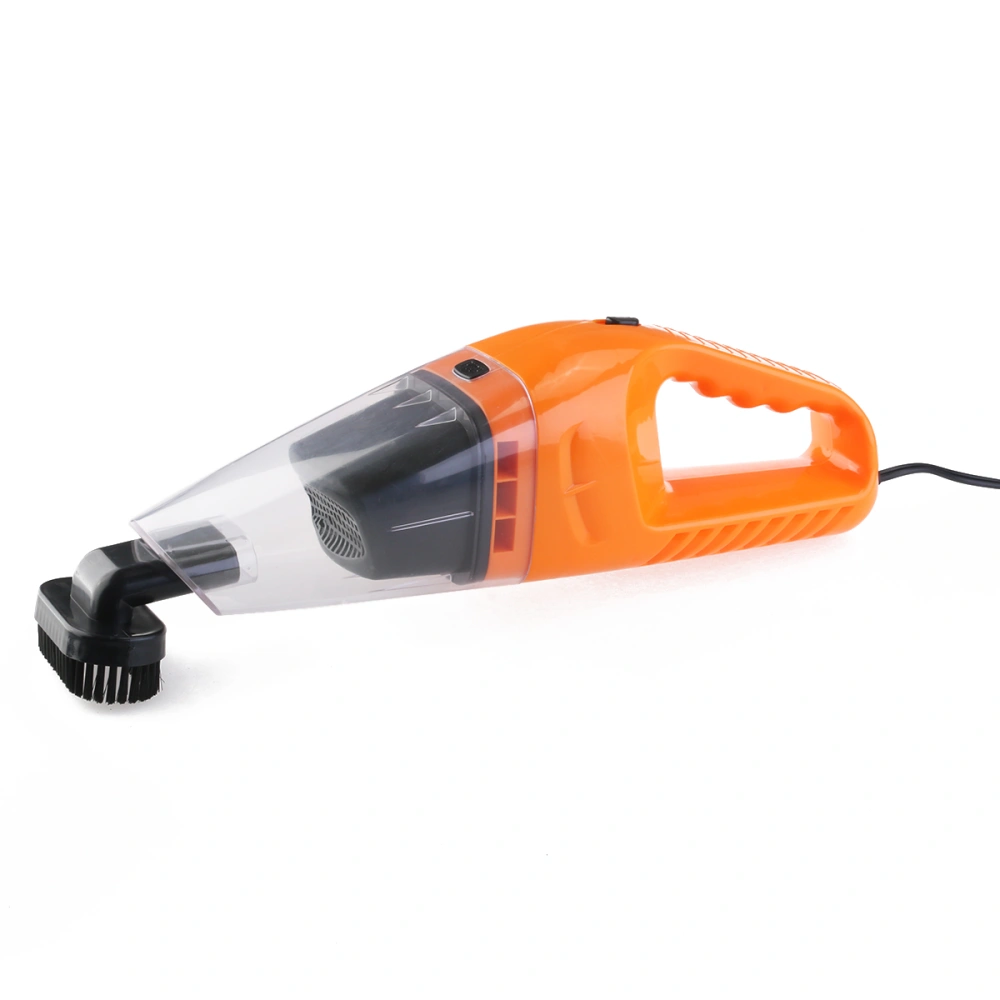 Portable Super 12V 120W Car Vacuum Cleaner Dust Collector (Orange)