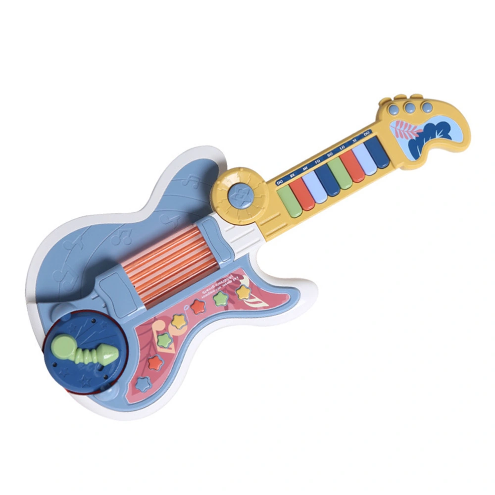 1Pc Simulation Guitar Toy Creative Musical Plaything Electric Instrument Toy