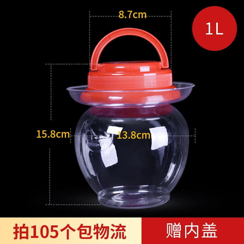 Handle Fermenting Jar Sauerkraut Fermented Bean Curd Jar Pickle Container