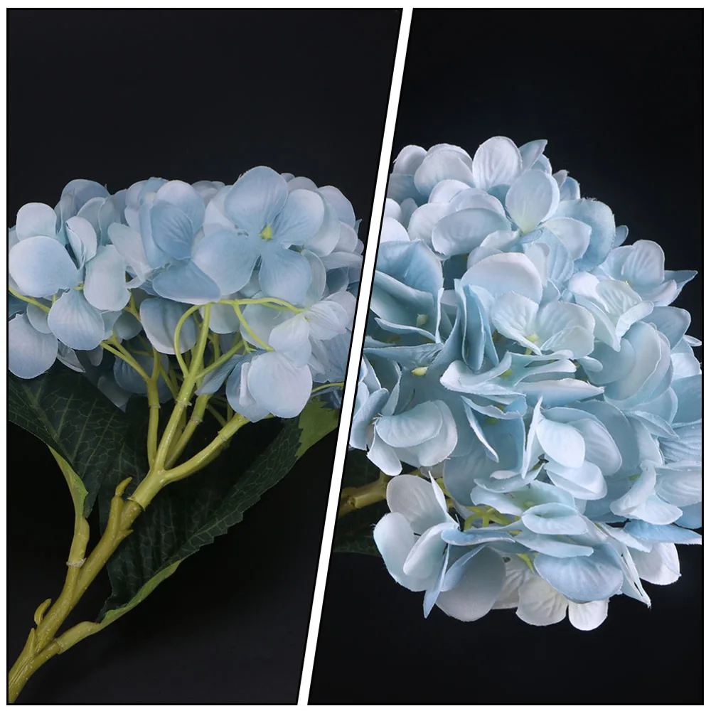 2Pcs Artificial Bouquet Adornment Wedding Flower Prop Imitated Flower for Home