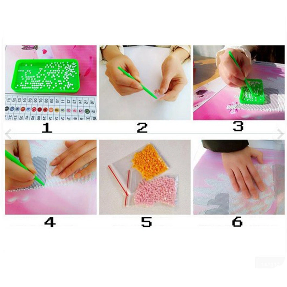 Handmade DIY Diamond Embroidery Painting Wall Decoration Needlepoints Counted Cross Stitch Kits (Horse)