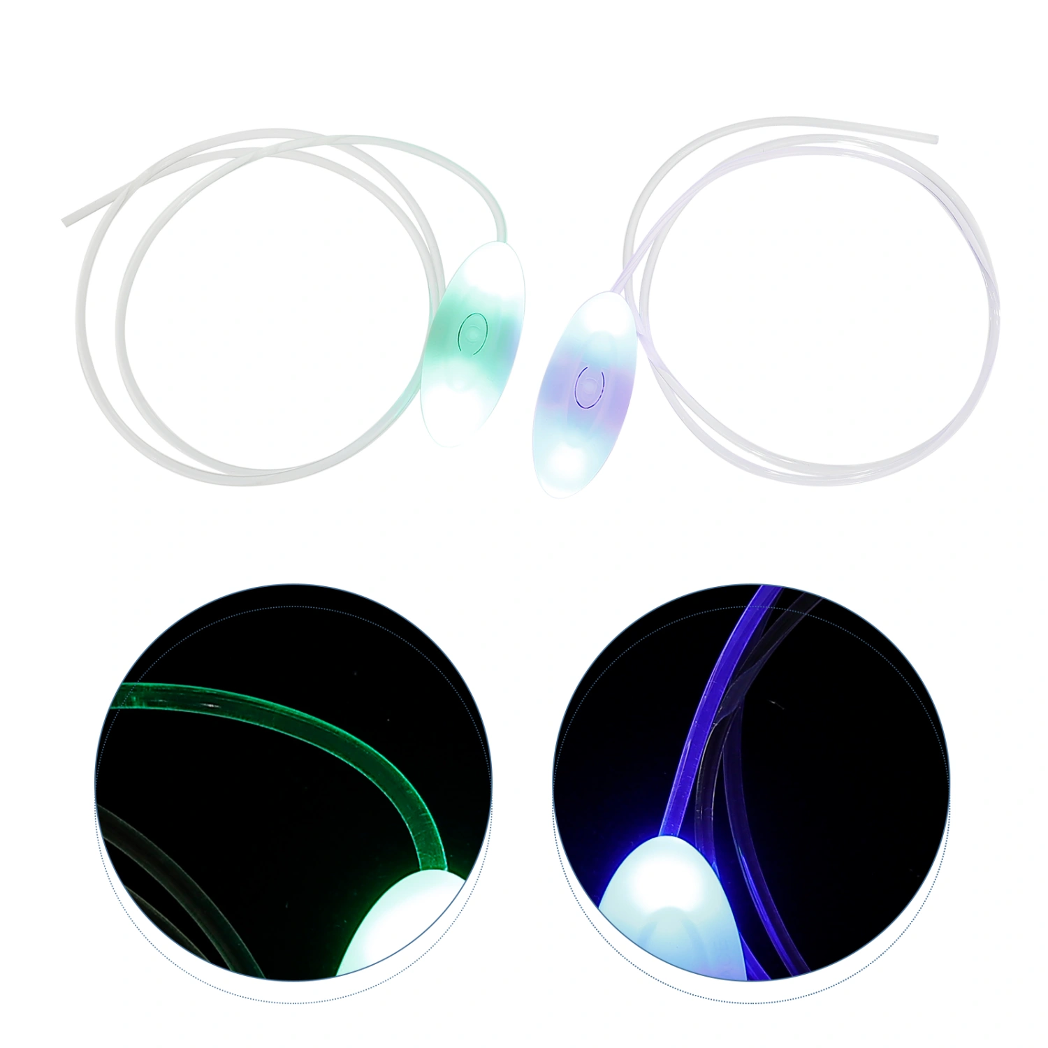 2 Pairs LED Luminous Shoelaces Skating Shoes Luminous Shoelaces Shoe Decor