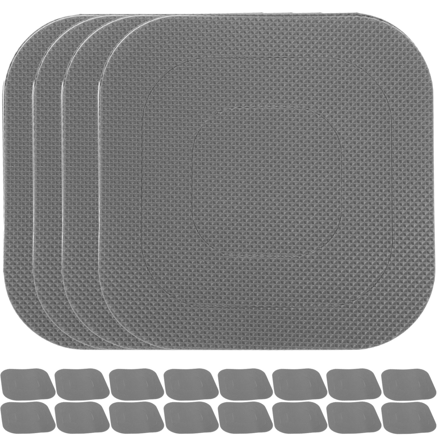 20 Sheets of Bathroom Non-slip Stickers Bathroom Floor Stickers Bathtub Non-slip Stickers