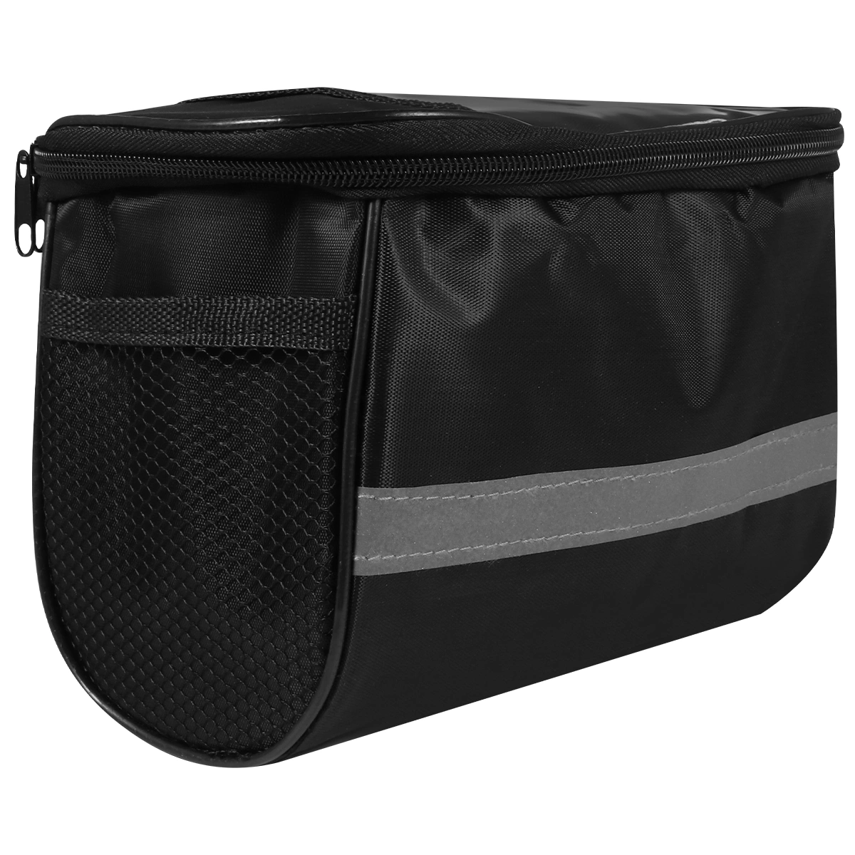 Bike Handlebar Bag Fixing Bike Front Bag Road Bike Bag Bike Frame Bag (Black)
