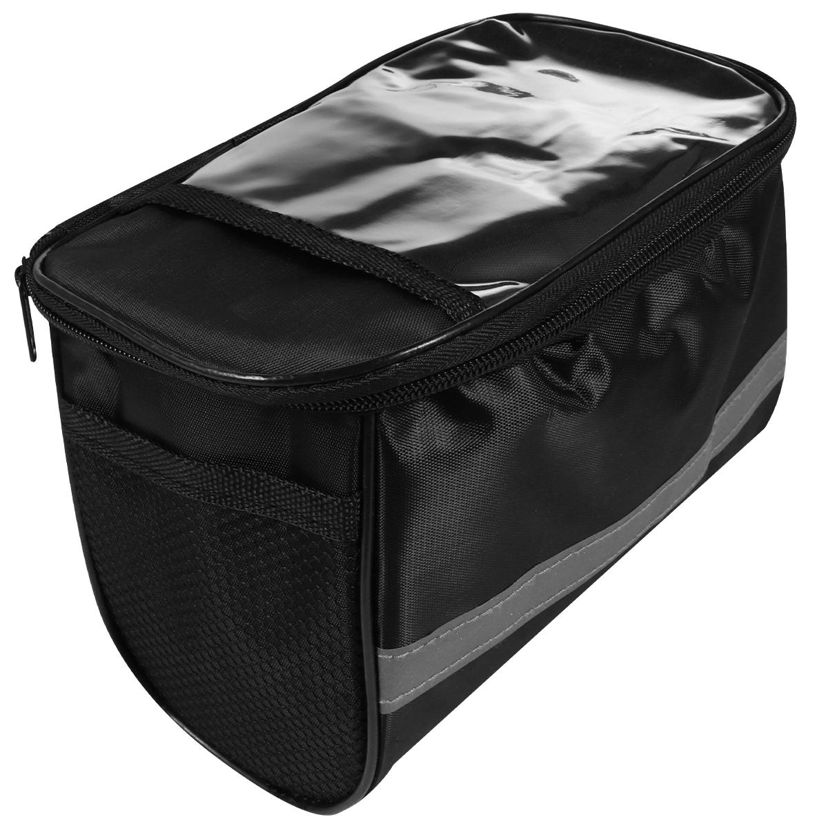 Bike Handlebar Bag Fixing Bike Front Bag Road Bike Bag Bike Frame Bag (Black)