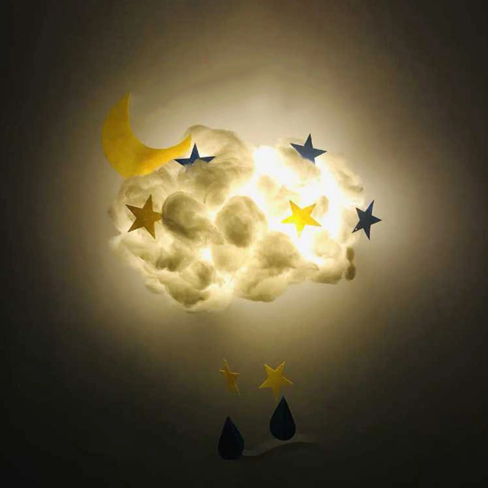 1 Set Cloud Light Led Cloud Floating Glow Cloud USB Handmade Decorative Lighting