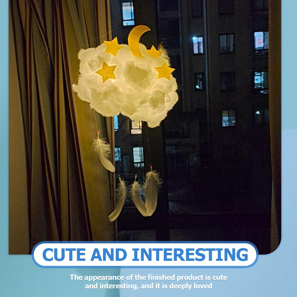 1 Set Cloud Light Led Cloud Floating Glow Cloud USB Handmade Decorative Lighting