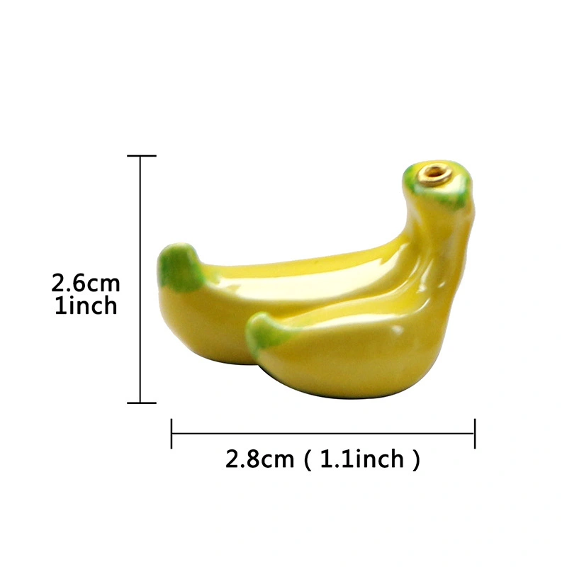 Banana Shape Incense Holder for Incense Sticks Ceramic Incense Stick Stand Home Decor