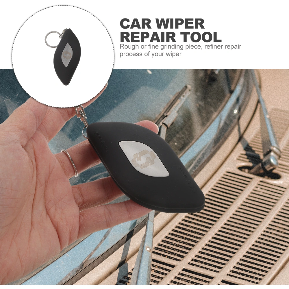 Car Wiper Repair Tool Auto Car Windshield Wiper Restorer Windscreen Wipers Repair Tool (Black)