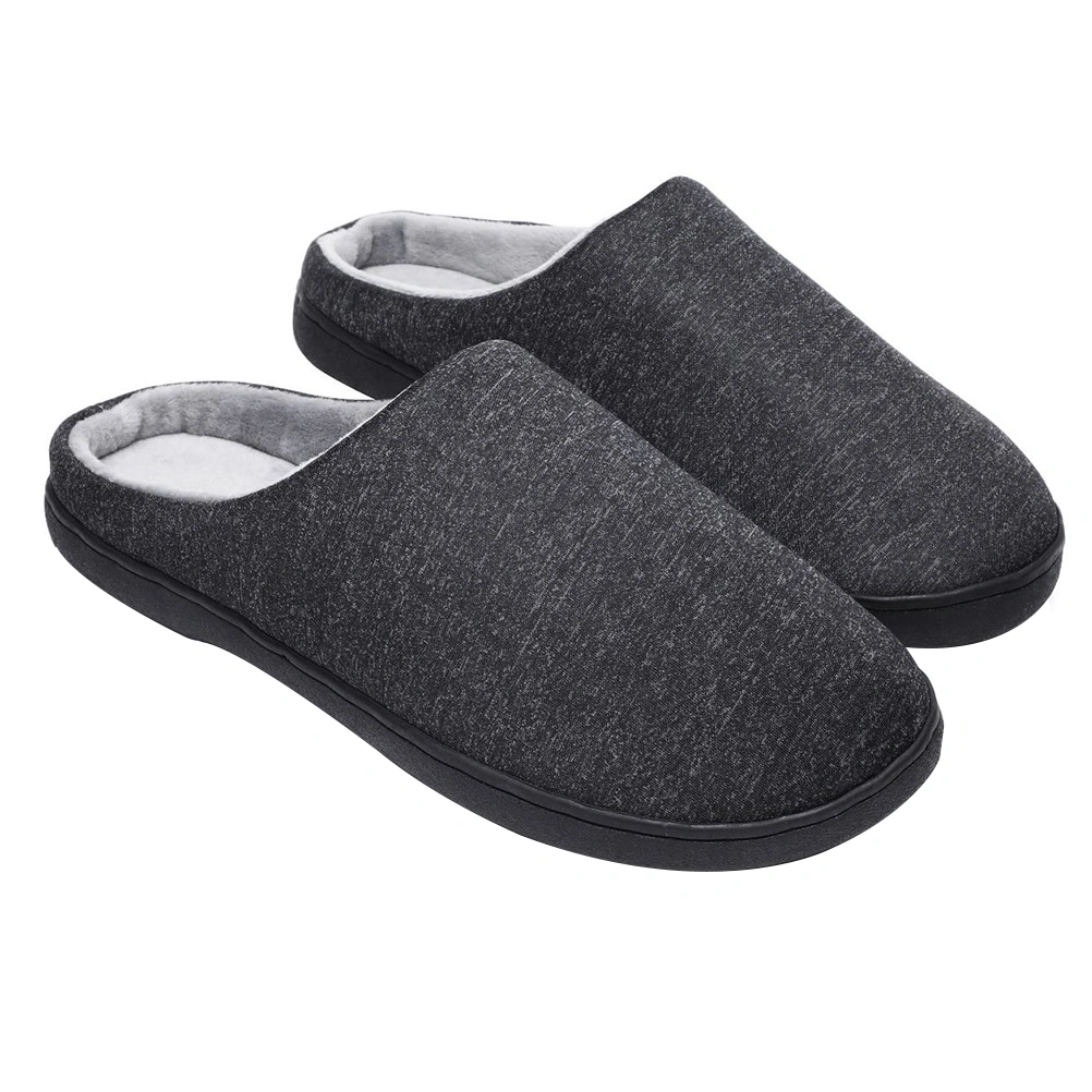 1 Pair Slippers Autumn Winter Slippers Warm Slipper for Indoor (Size 44/45)