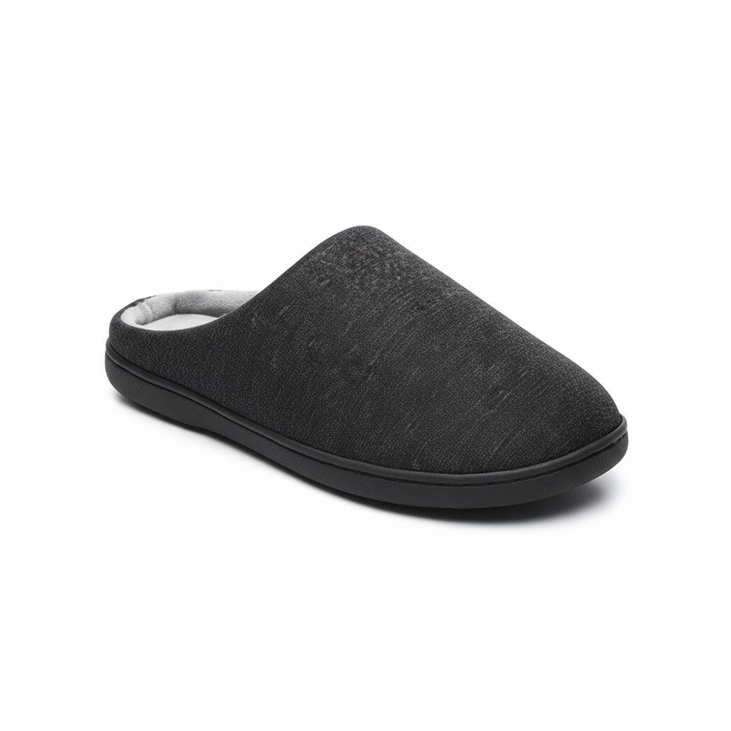 1 Pair Slippers Autumn Winter Slippers Warm Slipper for Indoor (Size 44/45)