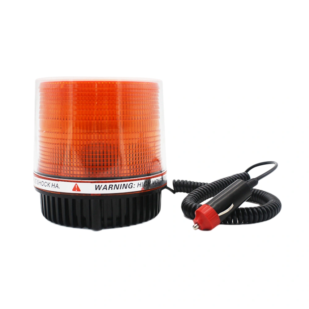 Led Strobe Light Amber Emergency Flashing Warning Light for Vehicle with 12V Cigarette Ligter