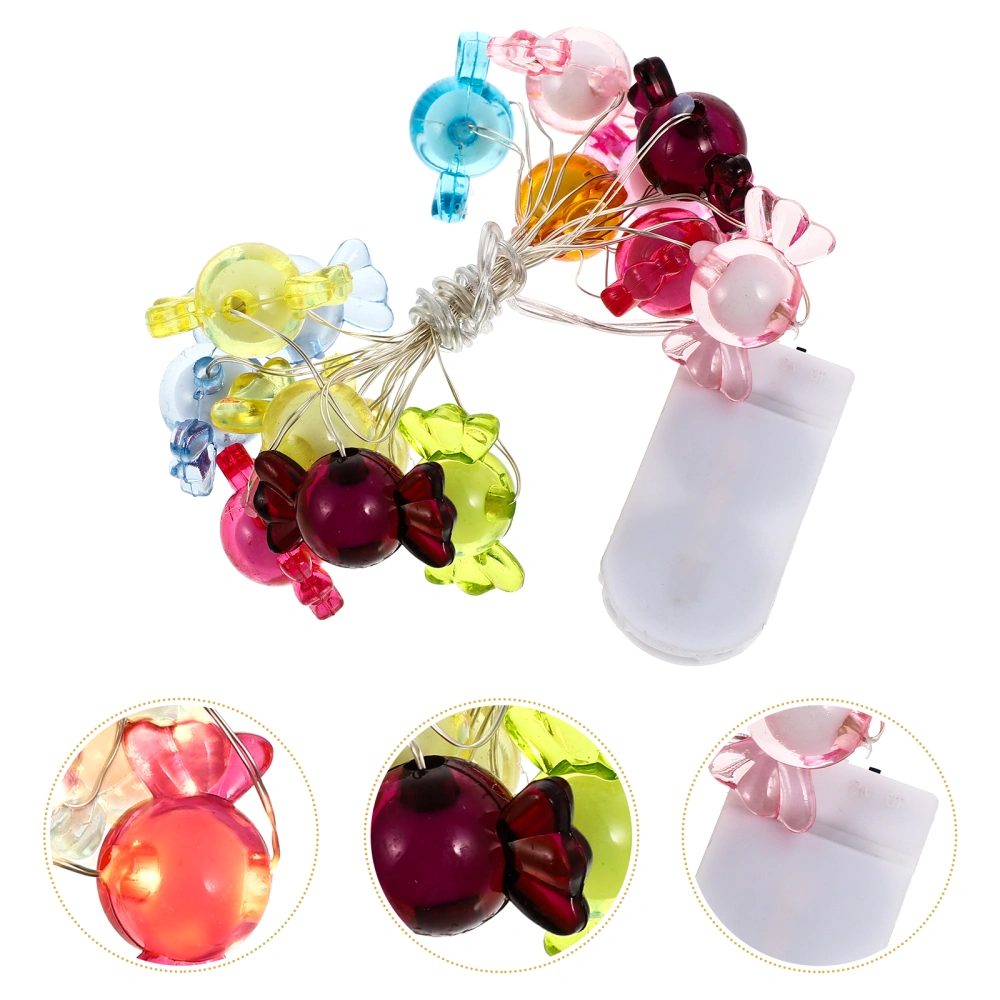 2Pcs Colorful Candy Design Light String Creative Party Light Strap Chic LED Lamp